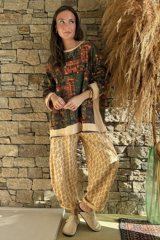 Jackanory Dream Sweatshirt Apricot 